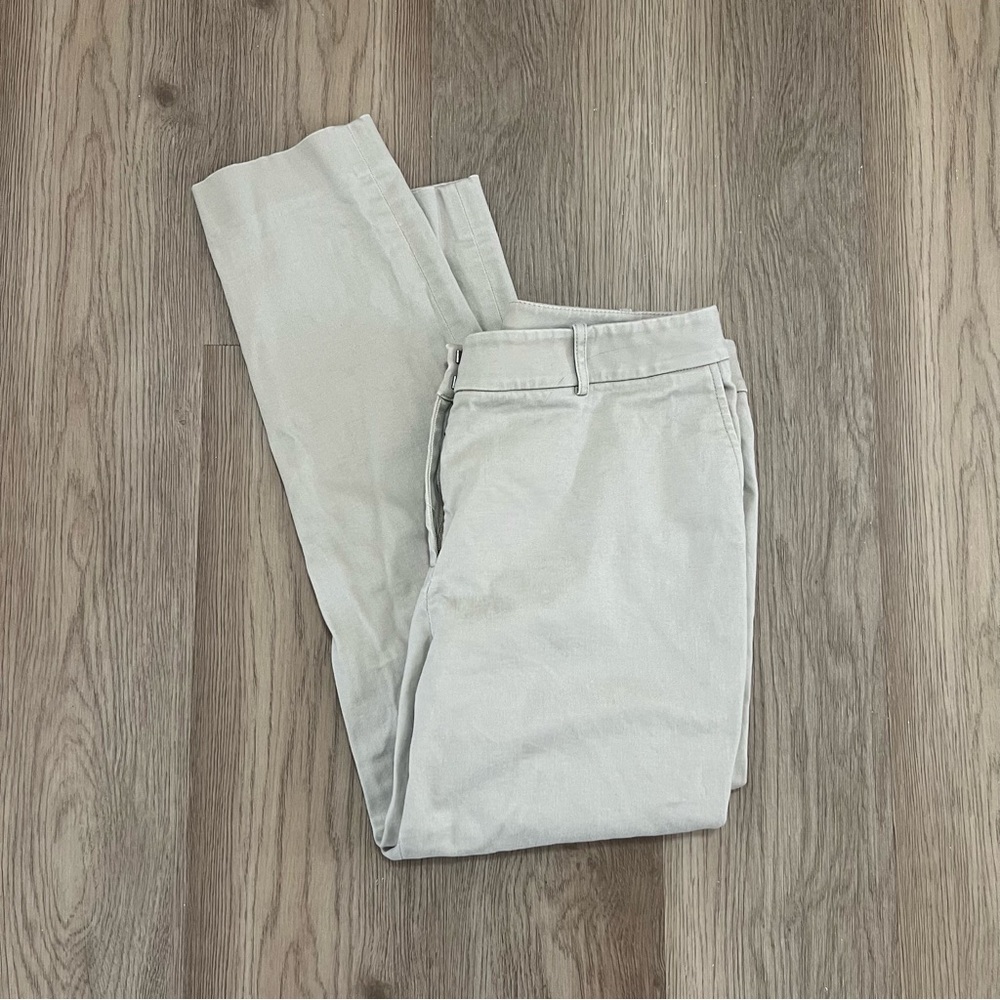 Lafayette 148 New York Women’s Light Khaki Dress Pants - Size 12